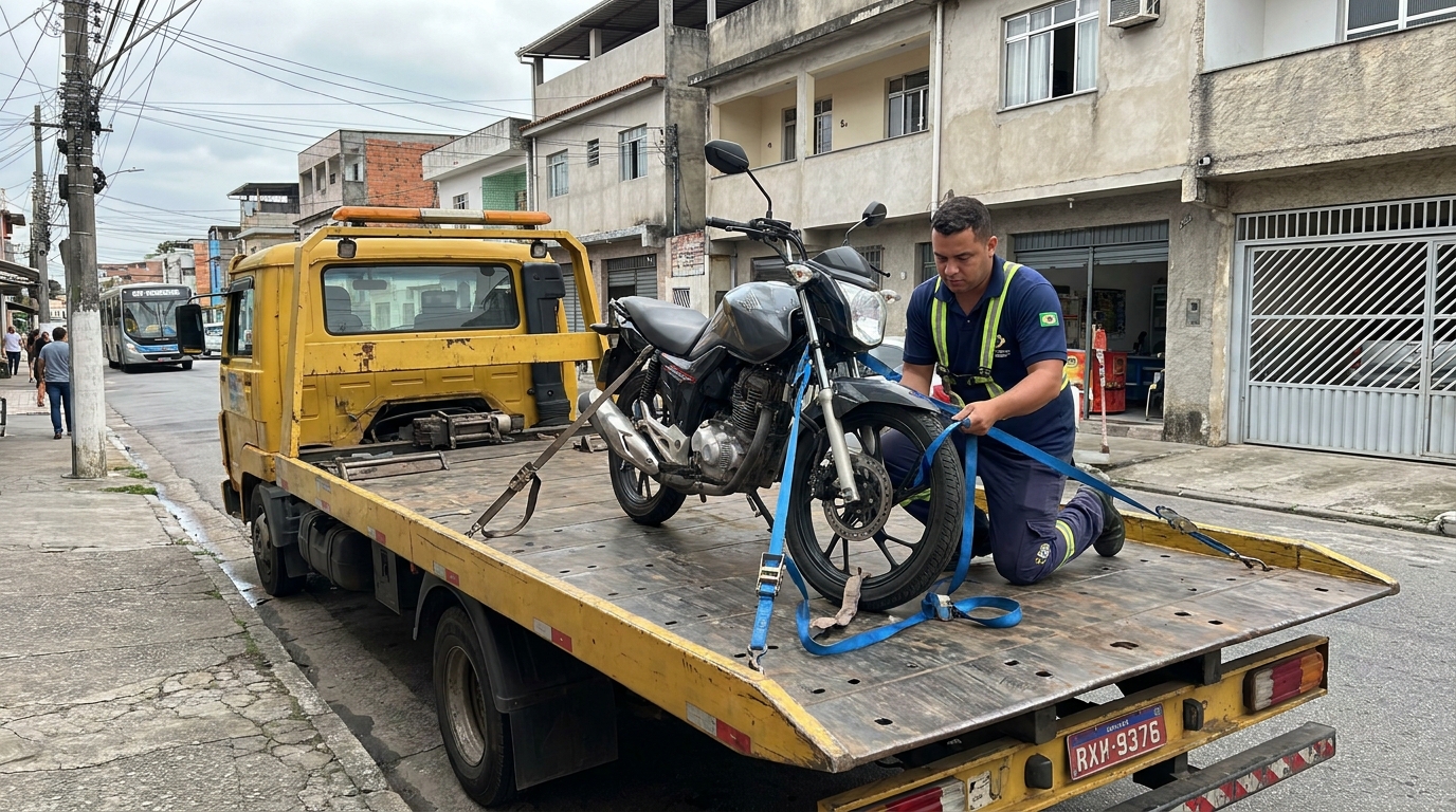 Guincho para Moto em Niterói‑RJ